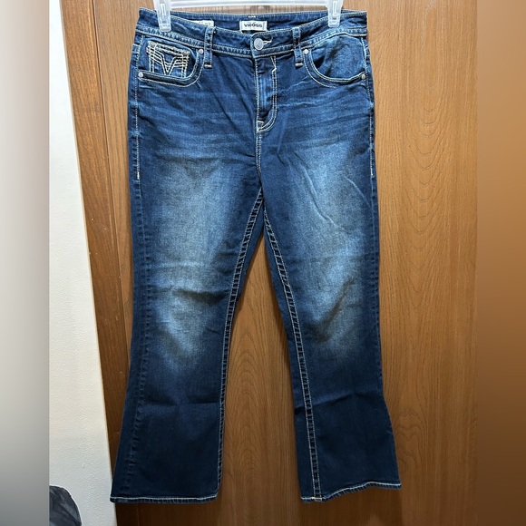 Vigoss jeans w/ flag design pockets - Picture 2 of 4